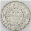 Image 2 : Republic 2 Decimos 1867 Bogota, KM149a.1, choice XF-AU, Republic 2 Decimos 1867 Bogota, 
