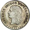 Republic 10 Centavos 1885 Medellin, KM175.2a, MS61 NGC, Republic 10 Centavos 1885 Medellin, 