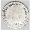 Image 3 : Republic 5 Decimos 1871 Popayan, KM153.6, very nice Fin Republic 5 Decimos 1871 Popayan, 