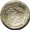 Image 2 : Republic 5 Decimos 1872 Medellin, KM153.3, XF40 NGC, li Republic 5 Decimos 1872 Medellin, 