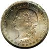Republic 5 Decimos 1881 Medellin, KM161.1, MS63 NGC, li Republic 5 Decimos 1881 Medellin, 
