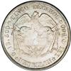 Image 2 : Republic 5 Decimos 1886 Medellin, KM161.2b, MS62 NGC, a Republic 5 Decimos 1886 Medellin, 