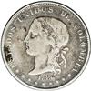 Republic 50 Centavos 1886 Medellin, KM-A183, VF20, tone Republic 50 Centavos 1886 Medellin, 