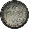 Image 2 : Republic 5 Decimos 1869 Bogota, KM153.1, MS64 NGC, love Republic 5 Decimos 1869 Bogota, 