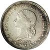 Republic 5 Decimos 1871 Bogota, KM153.1, AU55 NGC, nice Republic 5 Decimos 1871 Bogota, 