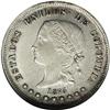 Republic 50 Centavos 1875 Bogota, KM177.1, AU58 NGC, un Republic 50 Centavos 1875 Bogota, 