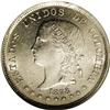 Republic 50 Centavos 1878 Bogota, KM177.1, MS62 NGC, lu Republic 50 Centavos 1878 Bogota, 