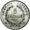 Image 2 : Republic 5 Centavos 1886/5-GW, KM125, MS64 NGC, razor s Republic 5 Centavos 1886/5-GW, 