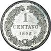 Image 2 : Republic Piefort Pattern Centavo 1892, KM-P5, MS62 NGC, Republic Piefort Pattern Centavo 1892, 