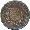 Image 1 : Republic Pattern Centavo 1877E, KM-E2.2, Proof 64 NGC B Republic Pattern Centavo 1877E, 