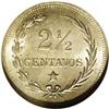 Image 2 : Republic 2 1/2 Centavos 1882, KM7.1, MS65 NGC, fully lu Republic 2 1/2 Centavos 1882, 
