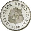 Image 1 : Republic Proof 2 1/2 Centavos 1888A Small Date, KM7.2, Republic Proof 2 1/2 Centavos 1888A Small Dat