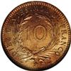 Image 2 : Republic 10 Centesimos 1891A, KM9, MS66 NGC Red, an exc Republic 10 Centesimos 1891A, 