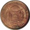 Image 2 : Republic Copper Pattern Peso 1893-CAM, KM-Pn38, AU58 NG Republic Copper Pattern Peso 1893-CAM, 
