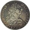 Carlos IV 8 Reales 1790/89NG-M, KM45, XF40 NGC, very we Carlos IV 8 Reales 1790/89NG-M, 