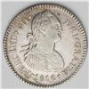 Ferdinand VII Real 1810NG-M, KM61, lustrous XF, tiny di Ferdinand VII Real 1810NG-M, 