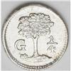 Central American Republic 1/4 Real 1831G, KM1, nice bri Central American Republic 1/4 Real 1831G, 