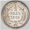 Republic - Trio of 1/4 Reals, KM130 1860, nice AU, 1861 Republic - Trio of 1/4 Reals, 