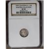 Image 3 : Republic 1/2 Real 1859, KM131, XF45 NGC, boldly struck Republic 1/2 Real 1859, 
