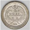 Image 3 : Republic - Pair of 1/2 Reals, KM147a.1, 1879 wide date, Republic - Pair of 1/2 Reals, 