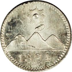 Republic Heaton Mint Proof Set 1894H, the complete six- Republic Heaton Mint Proof Set 1894H, 