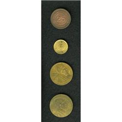 Republic - Provisional Coinage - Quartet, KM231 25 Cent Republic - Provisional Coinage - Quartet, 