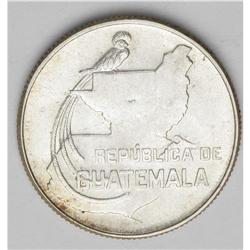 Republic 25 Centavos 1943, KM253, choice brilliant UNC, Republic 25 Centavos 1943, 