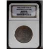 Image 3 : Republic 6 Centimes 1849-An 46, KM32, MS62 NGC Brown, e Republic 6 Centimes 1849-An 46, 