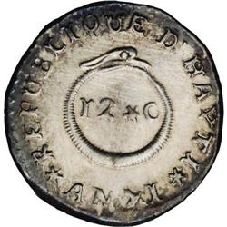 Republic 12 Centimes An XI (1814), KM11, MS61 NGC, a ch Republic 12 Centimes An XI (1814), 