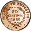 Image 2 : Empire - Faustin I Pattern 6 Centimes 1850, KM-Pn46, Pr Empire - Faustin I Pattern 6 Centimes 1850, 