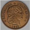 Image 3 : Republic Proof 2 Centimes 1881, KM43, Proof, lightly cl Republic Proof 2 Centimes 1881, 