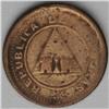 Image 3 : Republic 1/2 Centavo 1883, KM45, crude Fine, cleaned an Republic 1/2 Centavo 1883, 