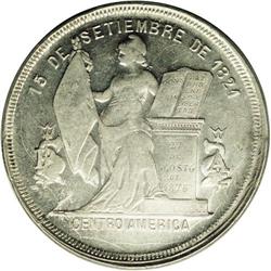 Republic 50 Centavos 1885, KM51, MS61 NGC, fully brilli Republic 50 Centavos 1885, 