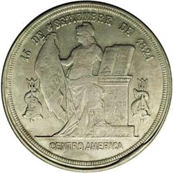 Republic Peso 1902, KM52, AU 50 NGC, lightly toned XF, Republic Peso 1902, 