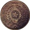 Image 1 : Republic 4 Centesimos 1870 Saez, KM4.3, AU55 NGC Brown, Republic 4 Centesimos 1870 Saez, 