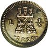 Image 1 : Ferdinand VII 1/4 Real 1820-L, KM108, MS60 NGC, medium Ferdinand VII 1/4 Real 1820-L, 