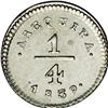 Image 2 : Republic 1/4 Real 1839 Arequipa, KM143.2, MS63 NGC, an Republic 1/4 Real 1839 Arequipa, 
