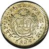 Image 2 : Republic 1/2 Real 1826-JM Lima, KM144.1, MS65 NGC, a sp Republic 1/2 Real 1826-JM Lima, 