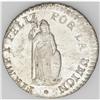 Republic 1/2 Real 1853/1-MB Lima, KM144.7, choice brill Republic 1/2 Real 1853/1-MB Lima, 