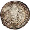Image 2 : Republic 2 Reales 1826-JM Lima, KM141.1, MS63 NGC, high Republic 2 Reales 1826-JM Lima, 