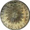 South Peru. Republic 2 Reales 1838 Arequipa, KM169.2, M South Peru. Republic 2 Reales 1838 Arequipa,