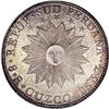 South Peru. Republic 8 Reales 1837-BA Cuzco, KM170.1, A South Peru. Republic 8 Reales 1837-BA Cuzco,