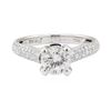 Image 2 : 1.50 ctw Diamond Ring - 18KT White Gold
