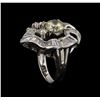Image 4 : 3.62 ctw Diamond Ring - Platinum