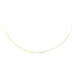 18 Inch Rounded Snake Chain - 14KT Yellow Gold