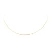 Image 1 : 18 Inch Rounded Snake Chain - 14KT Yellow Gold