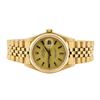 Image 1 : Rolex Oyster Perpetual Datejust Wrist Watch - 18KT Yellow Gold