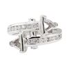 Image 2 : 0.40 ctw Diamond Ring - 14KT White Gold