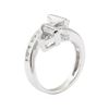 Image 4 : 0.40 ctw Diamond Ring - 14KT White Gold