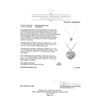 Image 3 : 0.86 ctw Diamond and Mother of Pearl Pearl Enhancer And Chain - 14KT White Gold